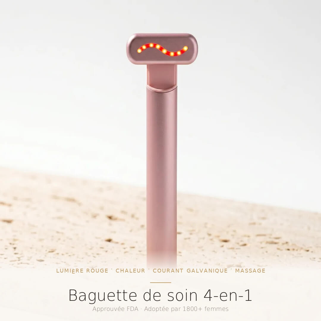 Lomayta — La Baguette Anti-Rides à Lumière Rouge | 4 Technologies Cliniques