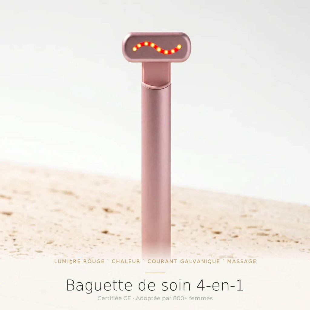 Lomayta — La Baguette Anti-Rides à Lumière Rouge | 4 Technologies Cliniques