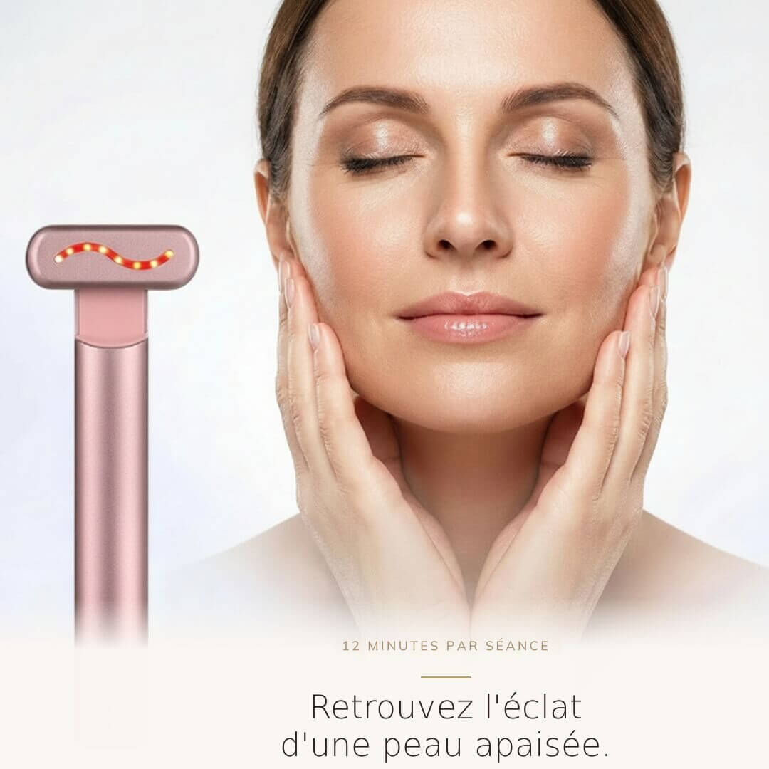 Lomayta — La Baguette Anti-Rides à Lumière Rouge | 4 Technologies Cliniques